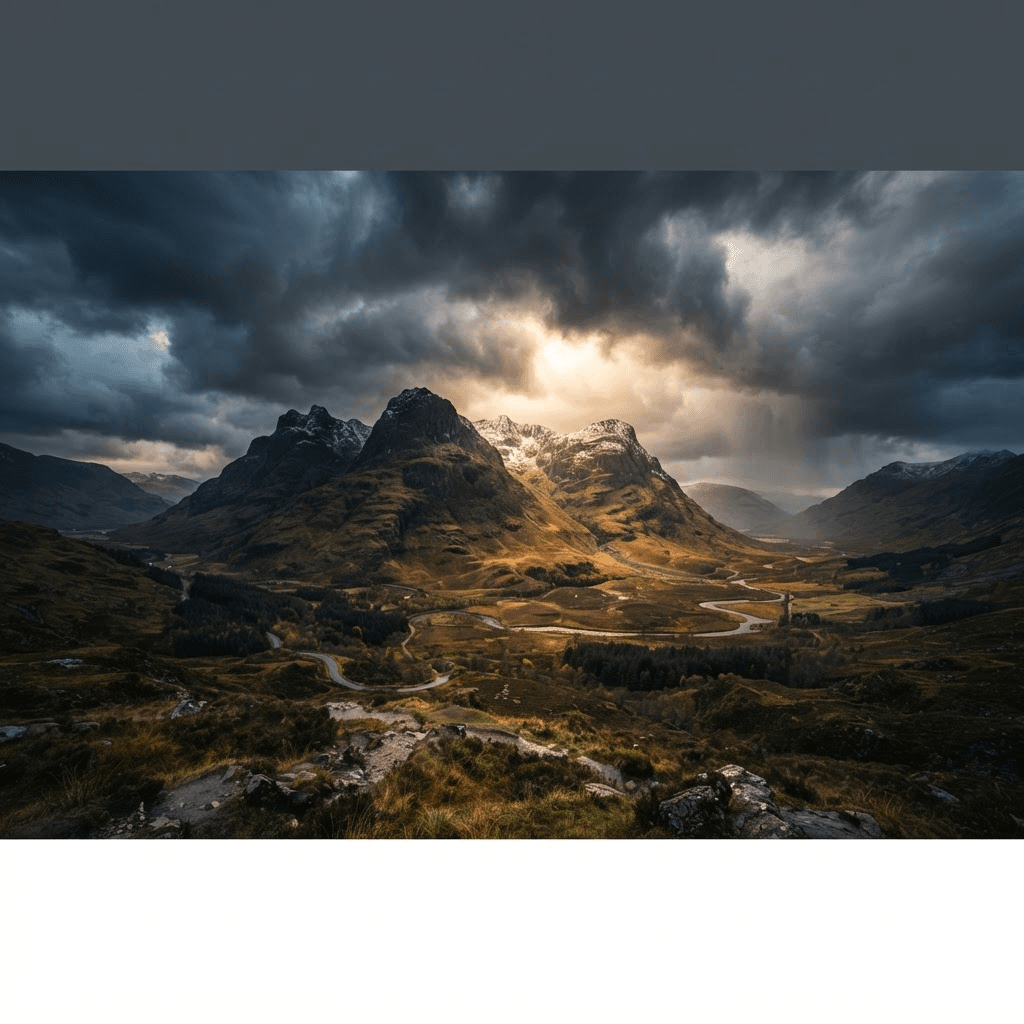 Mountain landscape inspiration